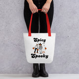 Spicy and Spooky Tote bag