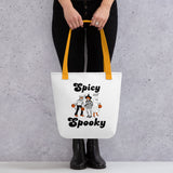 Spicy and Spooky Tote bag
