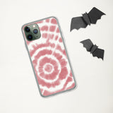 Red Swirl iPhone Case