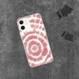 Red Swirl iPhone Case