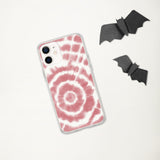 Red Swirl iPhone Case