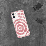 Red Swirl iPhone Case