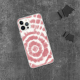 Red Swirl iPhone Case