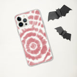 Red Swirl iPhone Case