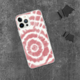 Red Swirl iPhone Case