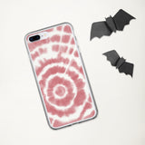 Red Swirl iPhone Case