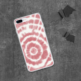 Red Swirl iPhone Case
