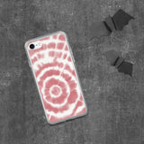 Red Swirl iPhone Case