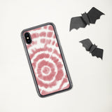 Red Swirl iPhone Case