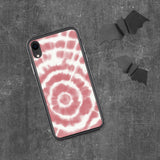 Red Swirl iPhone Case