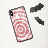 Red Swirl iPhone Case