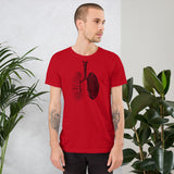 lung unisex t-shirt