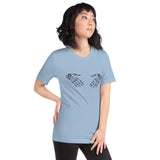 bony fingers unisex t-shirt