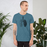lung unisex t-shirt