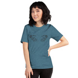 bony fingers unisex t-shirt
