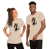 banjo cat unisex t-shirt