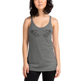 bony fingers women's racerback tank