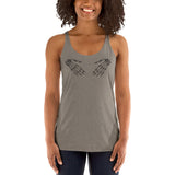 bony fingers women's racerback tank