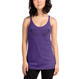 bony fingers women's racerback tank