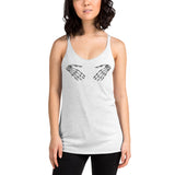 bony fingers women's racerback tank