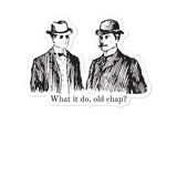 old chap sticker