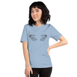 bony fingers unisex t-shirt