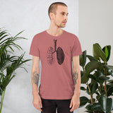 lung unisex t-shirt