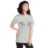 bony fingers unisex t-shirt
