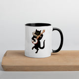 banjo cat  mug