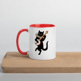 banjo cat  mug