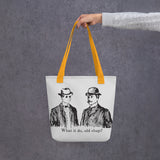 old chap tote bag