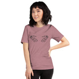 bony fingers unisex t-shirt