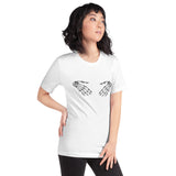 bony fingers unisex t-shirt