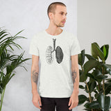 lung unisex t-shirt