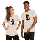 banjo cat unisex t-shirt