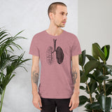 lung unisex t-shirt