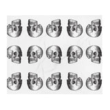 skull throw blanket