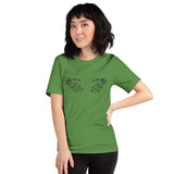 bony fingers unisex t-shirt