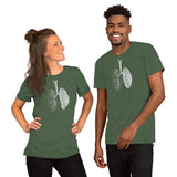 lungs unisex t-shirt