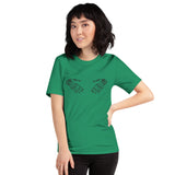 bony fingers unisex t-shirt