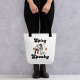 Spicy and Spooky Tote bag