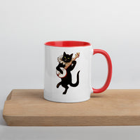 banjo cat  mug