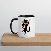 banjo cat  mug