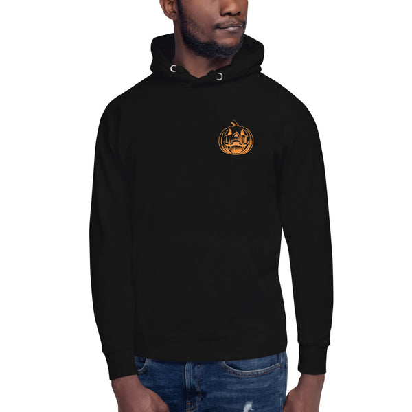 pumpkin man unisex hoodie